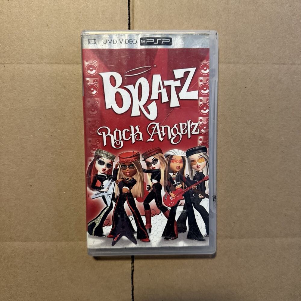 Bratz Rock Angelz UMD PSP Ultra Rare Movie Playstation Portable RD DESCRIPTION